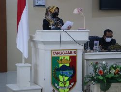 DPRD Tanggamus Menggelar Rapat Paripurna Penyampaian Rancangan Peraturan Daerah Tentang LKPJ