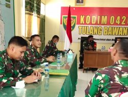 Tim Sopsad TNI-AD Kunjungi Kodim 0426 Tulang Bawang