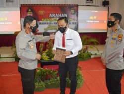 Kunker ke Polres Tulang Bawang, Kapolda Lampung Berikan Reward Kepada Da’i Kamtibmas dan Kasat Reskrim