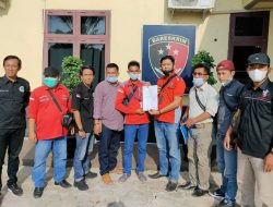 Akibat di Itimidasi Kakam Tanjung Jaya, Jurnalis Jejakkasus Lapor Ke Polres Lampung Tengah