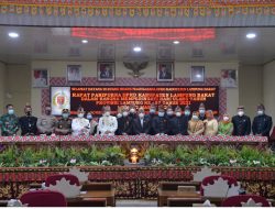 Rapat Paripurna DPRD Lampung Barat Dalam Rangka Memperingati HUT Lampung Ke-57