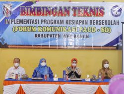 Pemkab Way Kanan Menggelar Kegiatan Bimbingan Teknis Implementasi Program Kesiapan Bersekolah