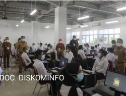 Kadis Kominfo Dedy Palwadi Dampingi Sekdakab Tulang Bawang Ir. Anthoni