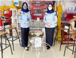 Lapas Kelas IIB Way Kanan, Mengikuti Pameran Produk Unggulan Warga Binaan Pemasyarakatan Wilayah Lampung