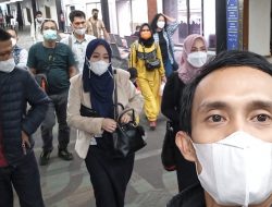 57 Orang Rombongan HPN PWI Lampung Bertolak ke Kendari