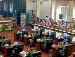 DPRD Kota Metro Gelar Rapat Paripurna Dalam Rangka HUT Kota Metro ke-85