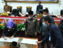 DPRD Tubaba Gelar Rapat Paripurna Pengesahan APBD-P TA 2022