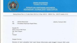 DK PWI Tolak Keputusan Rapat Pleno, Sikap Ketum PWI Pusat Disayangkan